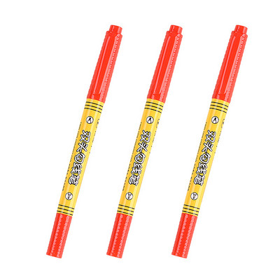 3 buc/set Marcare permanentă impermeabilă 0,5/1,0mm Cerneală cu uscare rapidă Artă Marker dublu Student Artă Schiță Graffiti Papetarie școlară