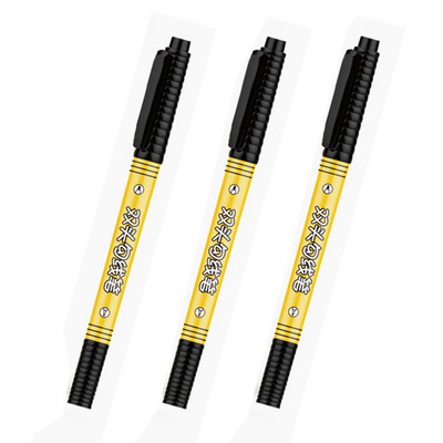 3 buc/set Marcare permanentă impermeabilă 0,5/1,0mm Cerneală cu uscare rapidă Artă Marker dublu Student Artă Schiță Graffiti Papetarie școlară