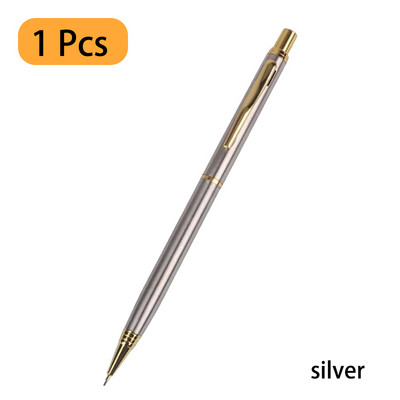 5 kom Visokokvalitetna preša Metalna mehanička olovka 0,5 mm Olovka Učenici Olovka Ured Škola Pisanje Slikanje Pribor