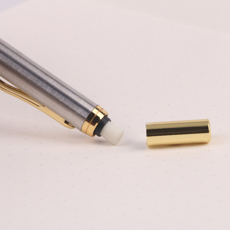 5 kom Visokokvalitetna preša Metalna mehanička olovka 0,5 mm Olovka Učenici Olovka Ured Škola Pisanje Slikanje Pribor