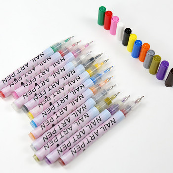 Най-добрите нови химикалки за графити за нокти Рисуване Oem Гел лак за нокти Маркер за нокти Писалка за рисуване на нокти Писалка за рисуване