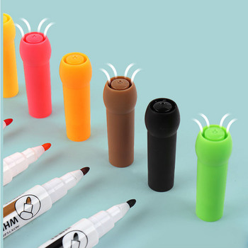 Творчески 4 бр./компл. 8 бр./компл. цветна изтриваема химикалка за бяла дъска за рисуване на деца Офис конференция Училищни канцеларски материали