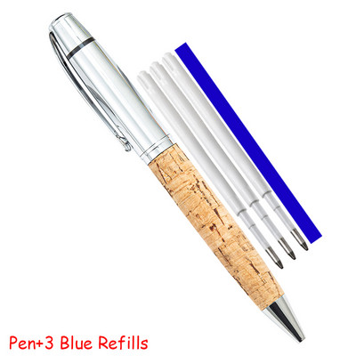 Klasični dizajn Visokokvalitetna PU koža Poslovna muška kemijska olovka Veleprodaja Poklon olovka u boji čistog drveta Kupi 2 Pošalji poklon