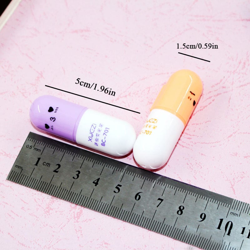6 ks fluorescenčné farebné atramentové pero v kapsulách, pero na scrapbooking, zvýrazňovač, farebné fixky, DIY umenie, kancelárske potreby, školské potreby