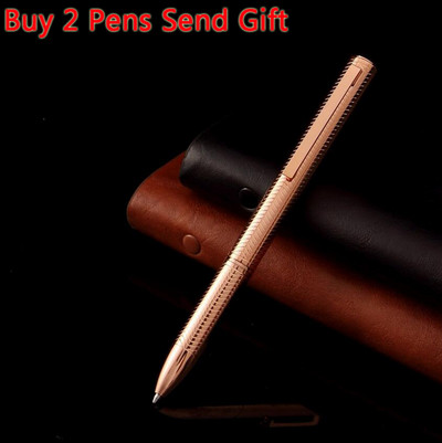 2023 Ново пристигане Луксозна метална химикалка Бизнес Мъжка Висококачествена химикалка за писане Купете 2 Изпратете подарък
