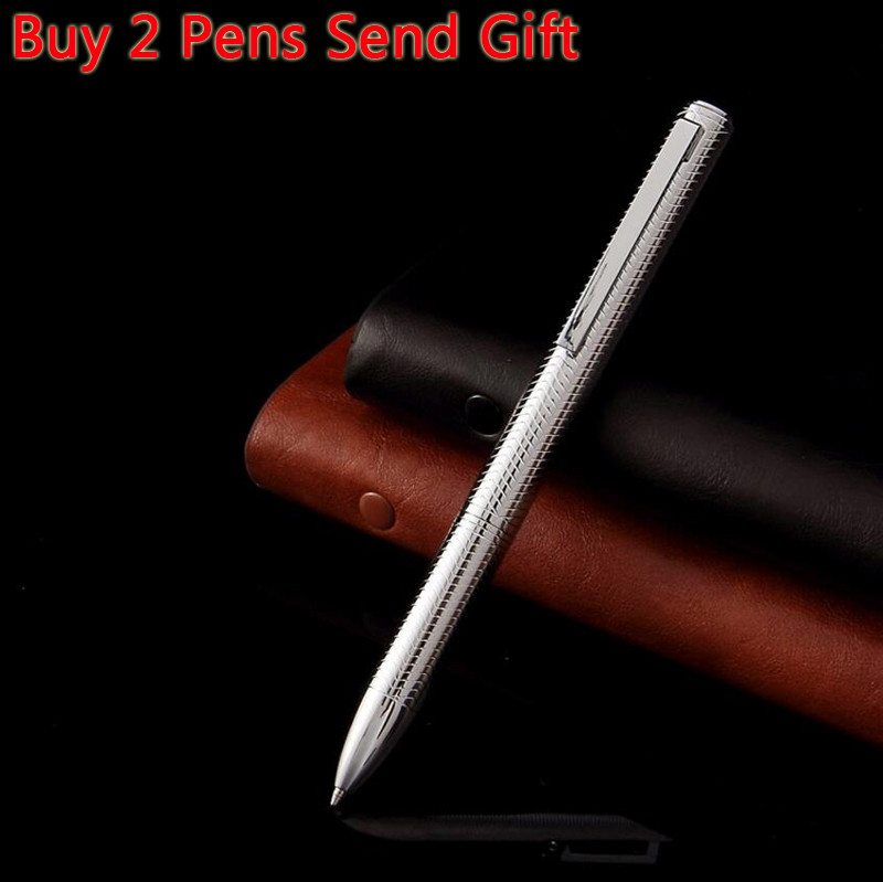 2023 Ново пристигане Луксозна метална химикалка Бизнес Мъжка Висококачествена химикалка за писане Купете 2 Изпратете подарък
