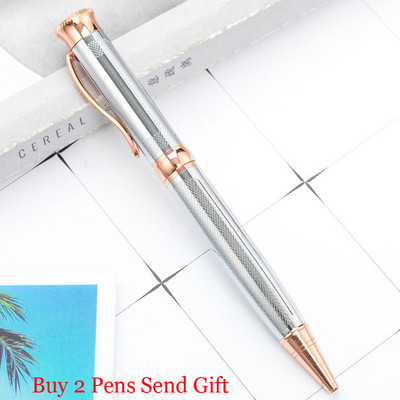 Metalna kemijska olovka visoke kvalitete marke Luksuzna poslovna muška olovka za rođendanski dar Kupi 2 Pošalji poklon
