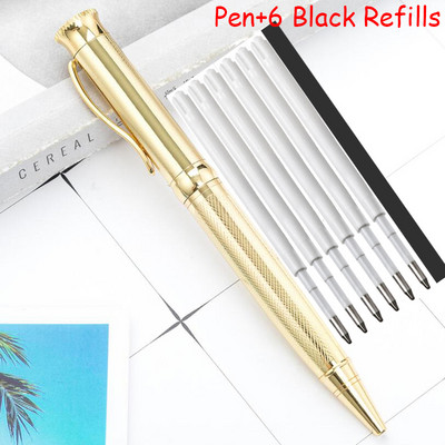 Metalna kemijska olovka visoke kvalitete marke Luksuzna poslovna muška olovka za rođendanski dar Kupi 2 Pošalji poklon