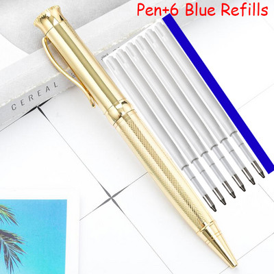 Metalna kemijska olovka visoke kvalitete marke Luksuzna poslovna muška olovka za rođendanski dar Kupi 2 Pošalji poklon