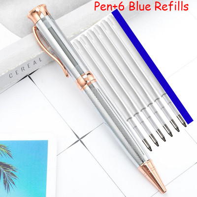 Metalna kemijska olovka visoke kvalitete marke Luksuzna poslovna muška olovka za rođendanski dar Kupi 2 Pošalji poklon