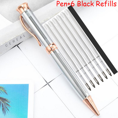 Metalna kemijska olovka visoke kvalitete marke Luksuzna poslovna muška olovka za rođendanski dar Kupi 2 Pošalji poklon