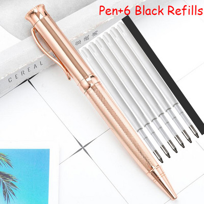 Metalna kemijska olovka visoke kvalitete marke Luksuzna poslovna muška olovka za rođendanski dar Kupi 2 Pošalji poklon