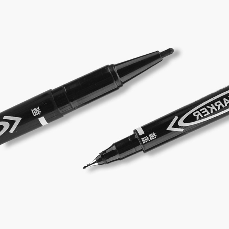 10 komada trajnih umjetničkih flomastera s dvostrukim vrhom Fine Point Vodootporne uljane crne plave crvene tinte Školski pribor za crtanje