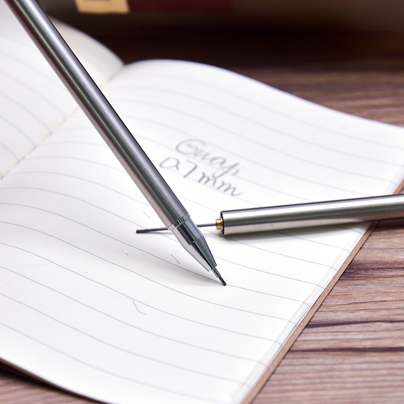 Guoyi K98 Stream Mini metalinis automatinis pieštukas aukštos kokybės biuro reikmenys mokykliniai raštinės reikmenys mokyklinis dovanų rašiklis 3 vnt / part.