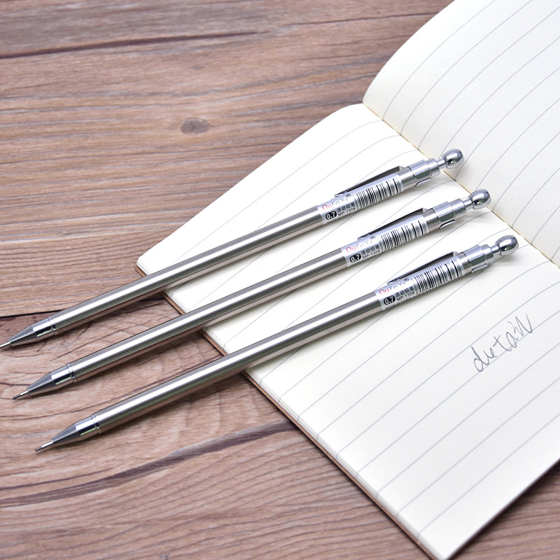 Guoyi K98 Stream Mini metalinis automatinis pieštukas aukštos kokybės biuro reikmenys mokykliniai raštinės reikmenys mokyklinis dovanų rašiklis 3 vnt / part.