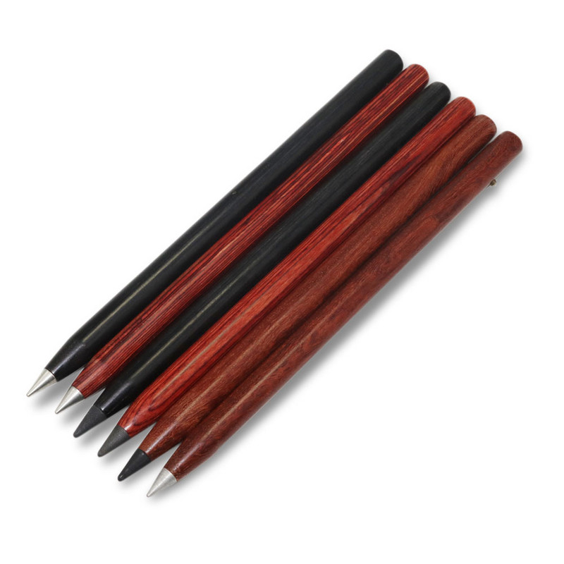 1 τεμ. Ξύλινο δωρεάν μολύβι ακονίσματος δεν μπορεί να τελειώσει Η κεφαλή στυλό από κράμα μαθητικού μολυβιού γραφής δεν είναι εύκολο να σπάσει Δημιουργικό στυλό δώρου