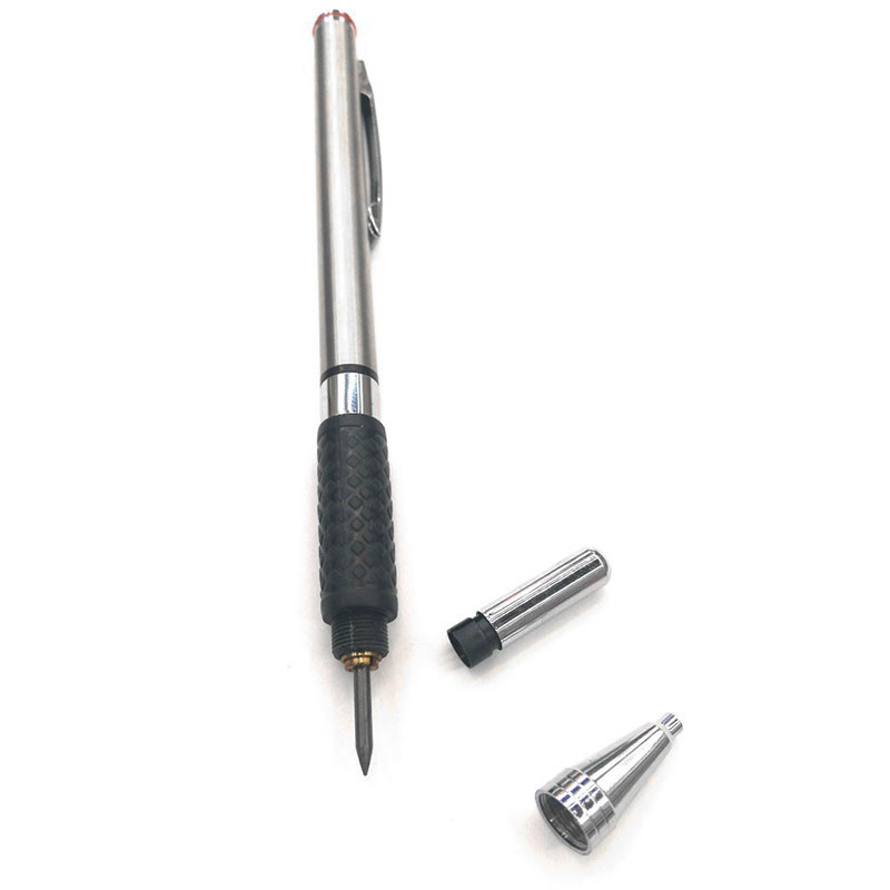 Metalna mehanička olovka od nehrđajućeg čelika 2,0 mm crna 2B olovka za umjetnost Sktech Crtanje Stolarija Dizajn Ured Školsko pisanje