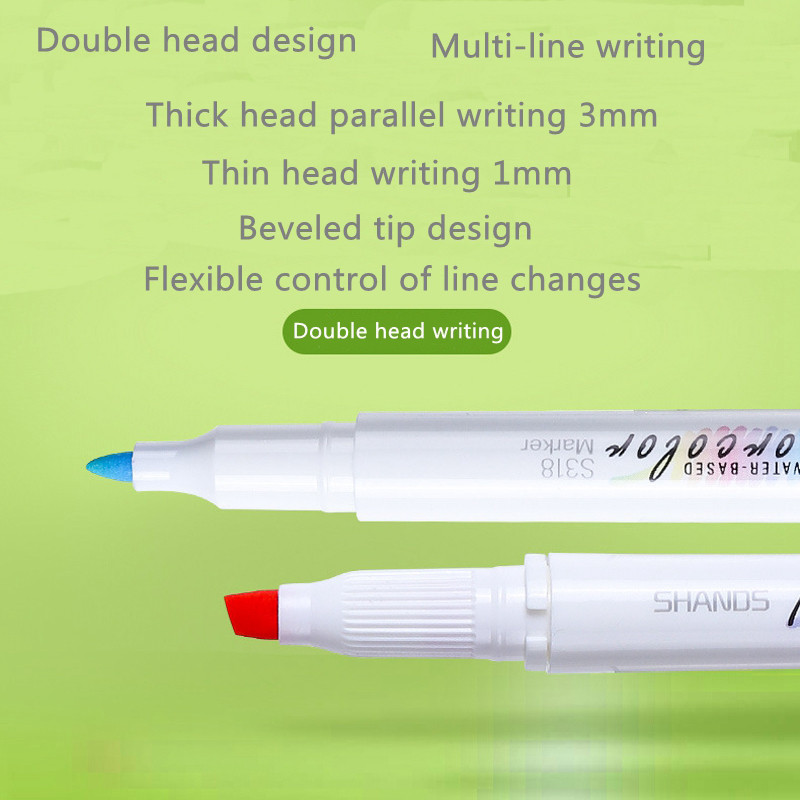 5 kom/set slatka fluorescentna olovka u boji, visokokvalitetna japanska kreativna olovka za isticanje, kawaii umjetnički pribor