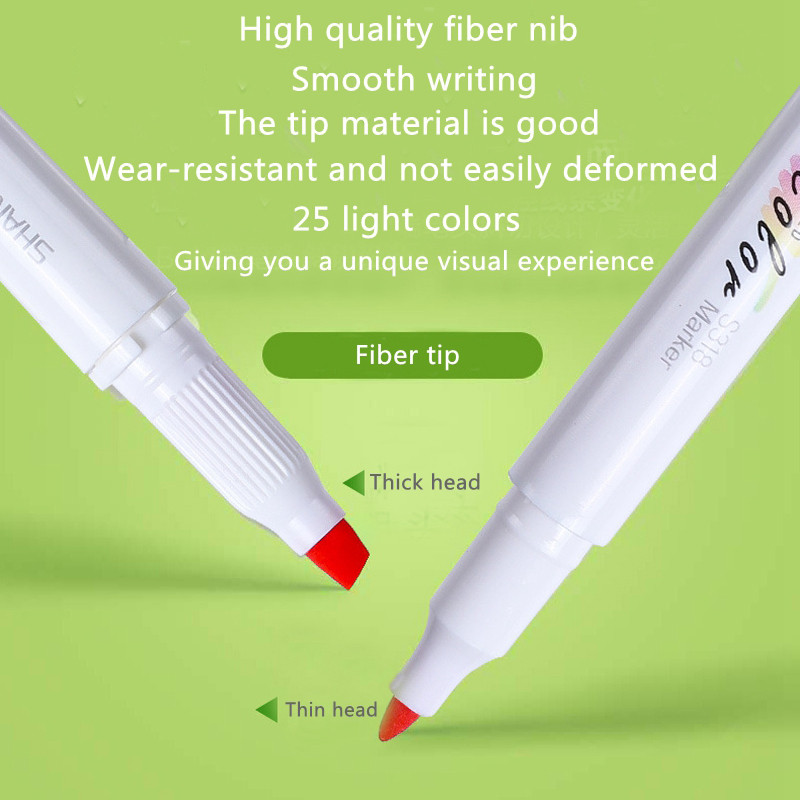 5 kom/set slatka fluorescentna olovka u boji, visokokvalitetna japanska kreativna olovka za isticanje, kawaii umjetnički pribor