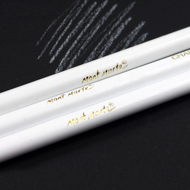 3 τεμ/Σετ Λευκό σκίτσο μολύβι ανθρακί επισήμανση Επαγγελματικό μολύβι σκίτσο Μολύβια σχεδίου Σετ ζωγραφικής τέχνης Είδη γραφικής ύλης