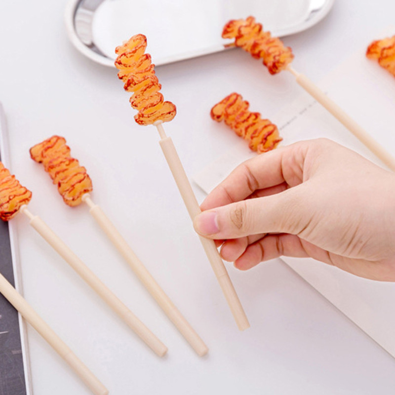 Kreativna kemijska olovka u obliku kebaba 0,7 mm Ražnjići za meso Olovka s potpisom Pribor za osnovnu školu Slatki pribor za pisanje 1 kom.