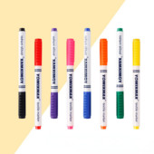 8Pcs Vodootporna trajna boja Tekstilna olovka za majice Obuća Odjeća Drvo Kamen DIY Art Graffiti Crtanje Slika