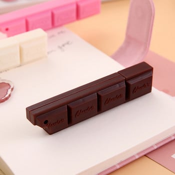 2 τμχ Creative Chocolate Ballpoint Pens Cartoon Simulation Food Pen for Students Learning Stationery 0,7mm Oil στυλό δώρο