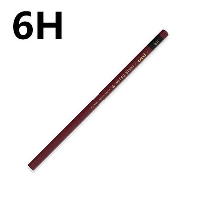 1vnt Japan UNI 1887 tapybos eskizas bandymo pieštukas kietumo bandymo pieštukas pažangus raudonos medienos bandymas rankomis dažyti studentų dažymo įrankiai