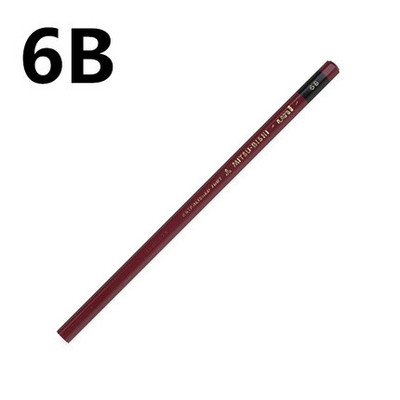 1vnt Japan UNI 1887 tapybos eskizas bandymo pieštukas kietumo bandymo pieštukas pažangus raudonos medienos bandymas rankomis dažyti studentų dažymo įrankiai