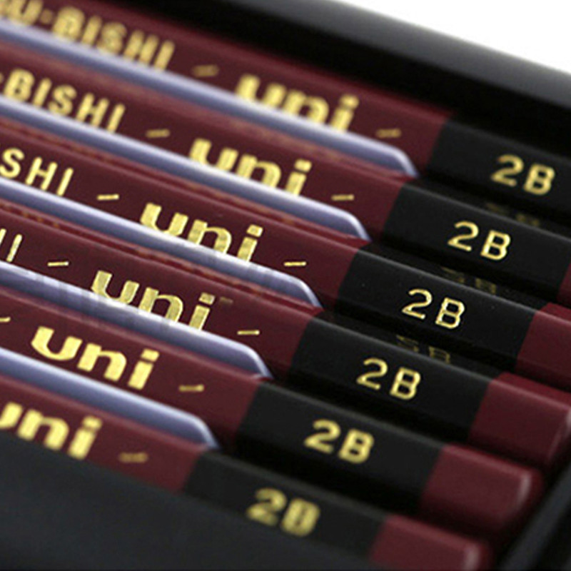 1vnt Japan UNI 1887 tapybos eskizas bandymo pieštukas kietumo bandymo pieštukas pažangus raudonos medienos bandymas rankomis dažyti studentų dažymo įrankiai