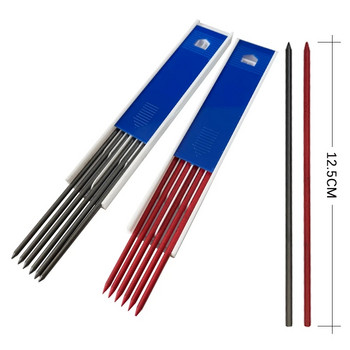Луксозен 3,0 мм метален механичен молив с черни / червени 2B изводи Професионални инструменти за художествена живопис Изработка на скици Автоматични моливи