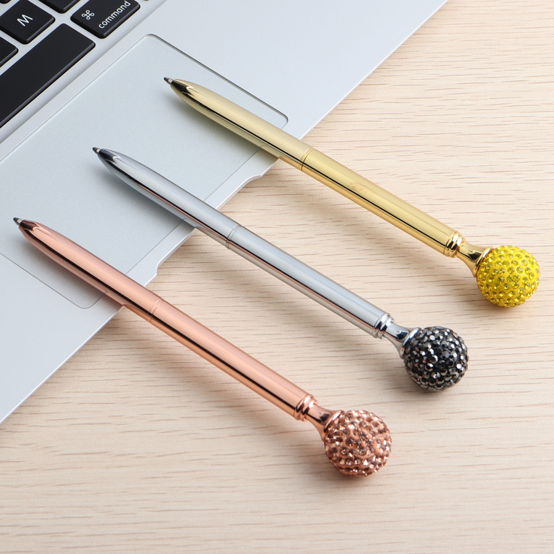 1 KOM GENKKY Kawaii Crystal kemijska olovka šarena 15 boja crno/plavo punjenje Kreativni roman Studentski dar i uredski pribor