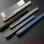 Klasični dizajn Luksuzna plastična kemijska olovka za pisanje Uredska poslovna muška olovka za pisanje Kupi 2 Pošalji poklon
