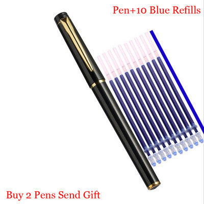 Klasični dizajn Luksuzna plastična kemijska olovka za pisanje Uredska poslovna muška olovka za pisanje Kupi 2 Pošalji poklon