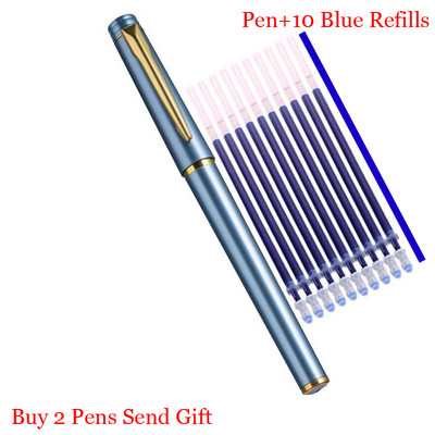 Klasični dizajn Luksuzna plastična kemijska olovka za pisanje Uredska poslovna muška olovka za pisanje Kupi 2 Pošalji poklon