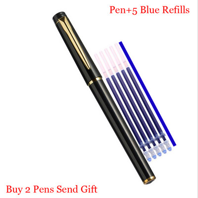 Klasični dizajn Luksuzna plastična kemijska olovka za pisanje Uredska poslovna muška olovka za pisanje Kupi 2 Pošalji poklon