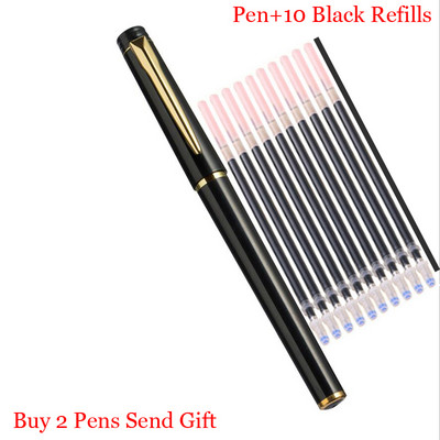 Klasični dizajn Luksuzna plastična kemijska olovka za pisanje Uredska poslovna muška olovka za pisanje Kupi 2 Pošalji poklon