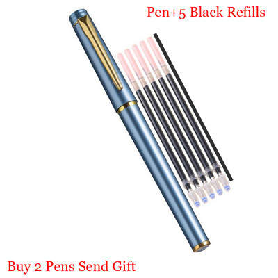 Klasični dizajn Luksuzna plastična kemijska olovka za pisanje Uredska poslovna muška olovka za pisanje Kupi 2 Pošalji poklon