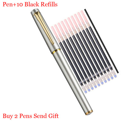 Klasični dizajn Luksuzna plastična kemijska olovka za pisanje Uredska poslovna muška olovka za pisanje Kupi 2 Pošalji poklon