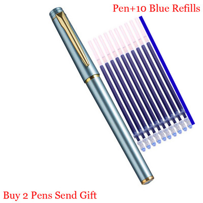 Klasični dizajn Luksuzna plastična kemijska olovka za pisanje Uredska poslovna muška olovka za pisanje Kupi 2 Pošalji poklon