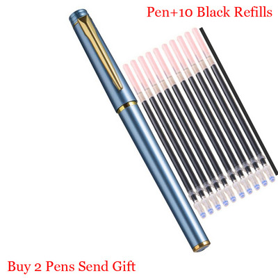 Klasični dizajn Luksuzna plastična kemijska olovka za pisanje Uredska poslovna muška olovka za pisanje Kupi 2 Pošalji poklon