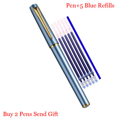 Klasični dizajn Luksuzna plastična kemijska olovka za pisanje Uredska poslovna muška olovka za pisanje Kupi 2 Pošalji poklon