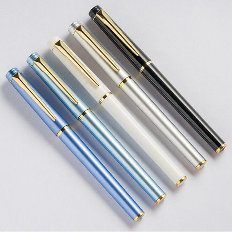 Klasični dizajn Luksuzna plastična kemijska olovka za pisanje Uredska poslovna muška olovka za pisanje Kupi 2 Pošalji poklon