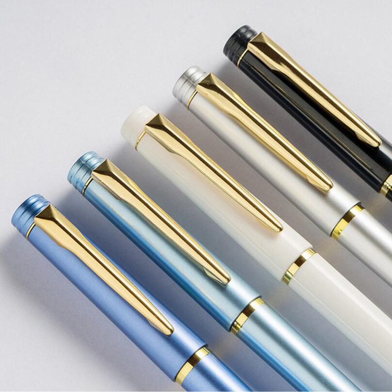 Klasični dizajn Luksuzna plastična kemijska olovka za pisanje Uredska poslovna muška olovka za pisanje Kupi 2 Pošalji poklon
