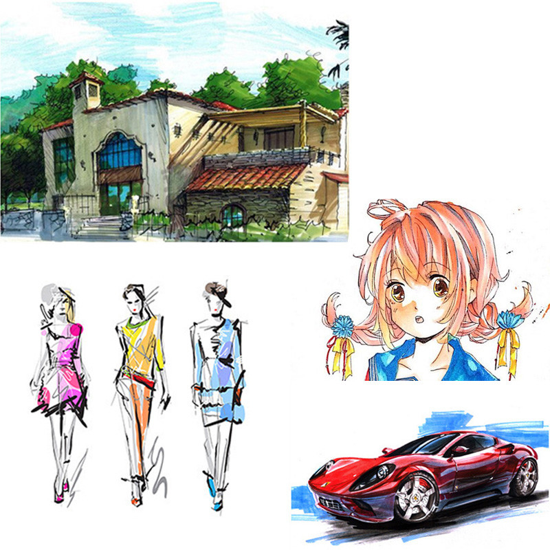 1 kom Trajni marker bijela crna šarena tinta akrilna vodootporna olovka dopisnica 2 mm okrugla uredska škola DIY platno crtež kamena