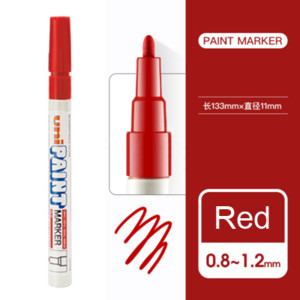 1kom Japanska UNI olovka PX-21 Fina Head Wedding Signature Pen Pen Touch Up Pen Graffiti Pen In the Word Trajni marker