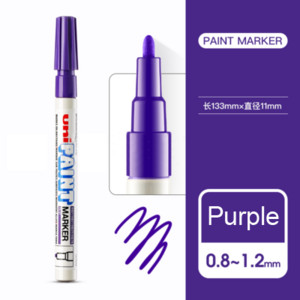 1kom Japanska UNI olovka PX-21 Fina Head Wedding Signature Pen Pen Touch Up Pen Graffiti Pen In the Word Trajni marker