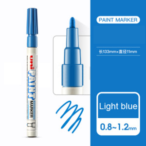 1kom Japanska UNI olovka PX-21 Fina Head Wedding Signature Pen Pen Touch Up Pen Graffiti Pen In the Word Trajni marker