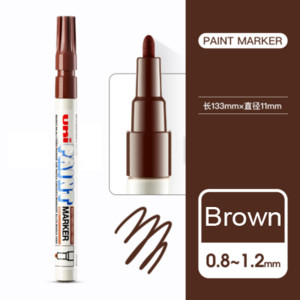 1kom Japanska UNI olovka PX-21 Fina Head Wedding Signature Pen Pen Touch Up Pen Graffiti Pen In the Word Trajni marker