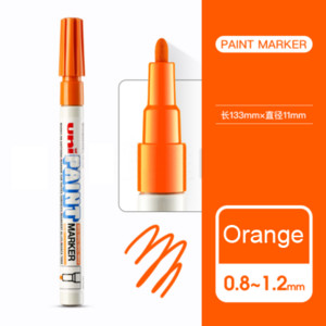 1kom Japanska UNI olovka PX-21 Fina Head Wedding Signature Pen Pen Touch Up Pen Graffiti Pen In the Word Trajni marker